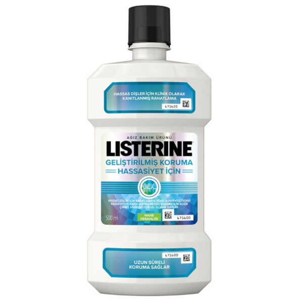 ليسترين منتج معزز للعناية بالفم للحساسية 500 مل | Listerine