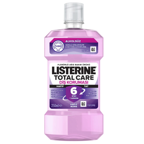 ليسترين توتال كير 6 تأثيرات في منتج واحد للعناية بالفم بالنعناع المنعش 250 مل | Listerine