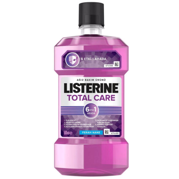 ليسترين توتال كير زيرو لايت مينت منتج العناية بالفم 500 مل | Listerine