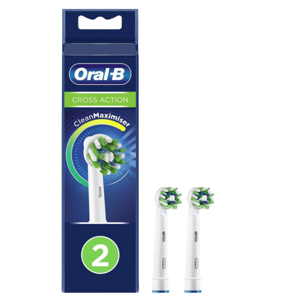 رأس بديل لفرشاة الأسنان أورال بي كروس أكشن 2 | Oral B