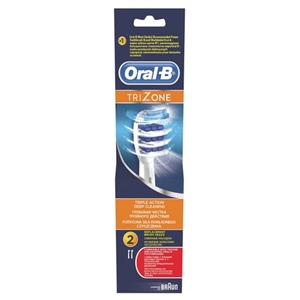 رؤوس بديلة لفرشاة أسنان أورال بي تريزون 2 قطعة | Oral B