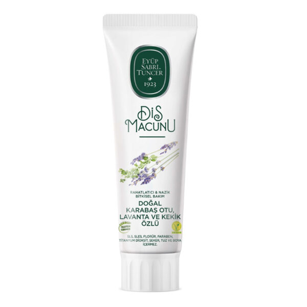 Eyup Sabri Tuncer Natural Black Pepper - Lavender and Thyme Extract Toothpaste 90 ml