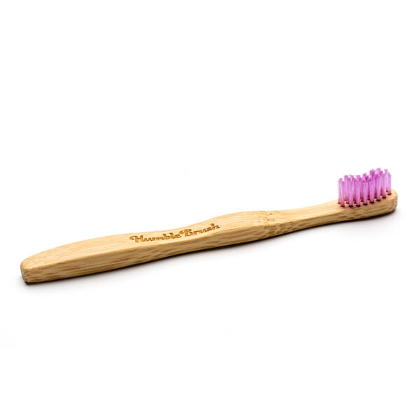 Humble Brush Natural Soft Toothbrush for Kids - Lilac