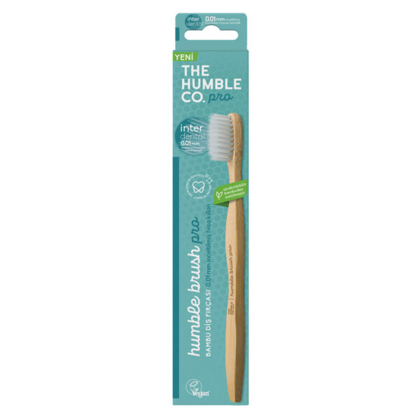 Humble Brush Pro Inter Dental Sensitive Toothbrush - Blue