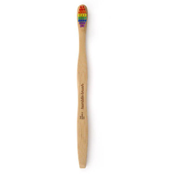 Humble Brush Rainbow Adult Medium Toothbrush