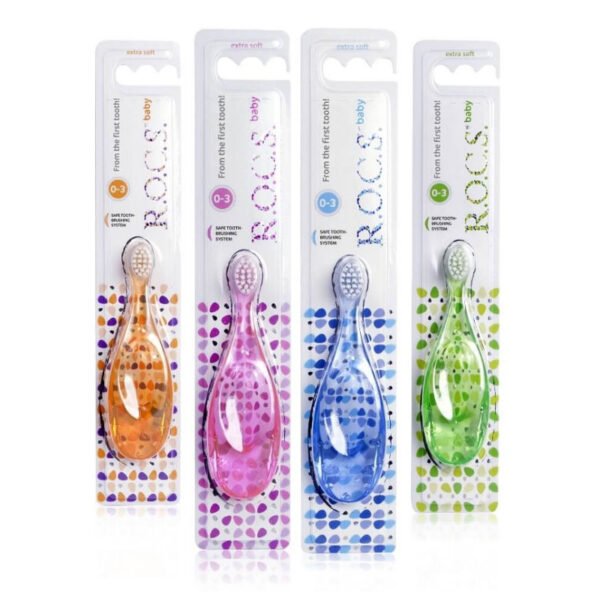 ROCS Baby 0-3 Years Ultra Soft Toothbrush