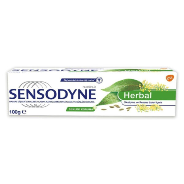 Sensodyne Herbal Eucalyptus and Fennel Toothpaste 100 ml