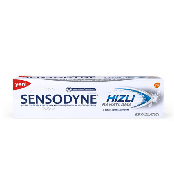 Sensodyne Rapid Relief Toothpaste Whitening 75ml