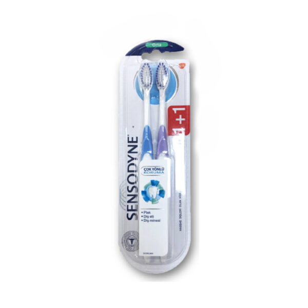 Sensodyne Versatile Protection Toothbrush 1+1 Medium