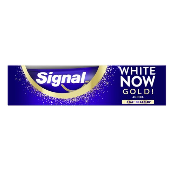 Signal White Now Triple Power Gold Toothpaste 75ml