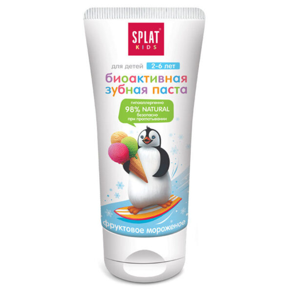 Splat Fruit Ice Cream Toothpaste 50ml 2-6 Years