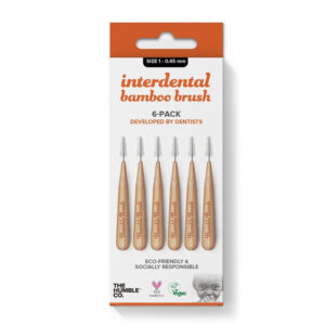 The Humble Co Interdental Bamboo Brush Size 1 - 0.45 mm