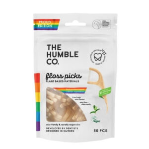 The Humble Co Mint Taste Toothpick Floss 50 Pieces