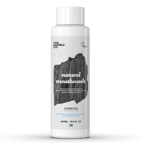 The Humble Co Oral Care Water - Charcoal 500 ml