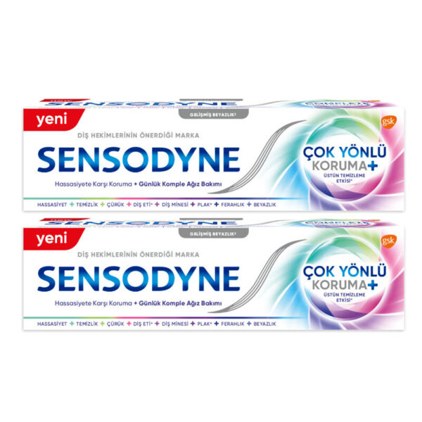 معجون أسنان سنسوداين متعدد الحماية 75 مل - اشتري 1 واحصل على 1 مجانًا | Sensodyne