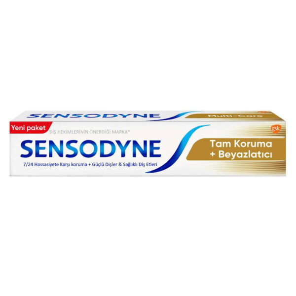 معجون أسنان سنسوداين حماية كاملة وتبييض 75 مل | Sensodyne