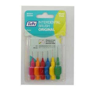 TePe Interdental Brush فرش بين الأسنان الأصلية 6 أحجام مختلفة | TePe