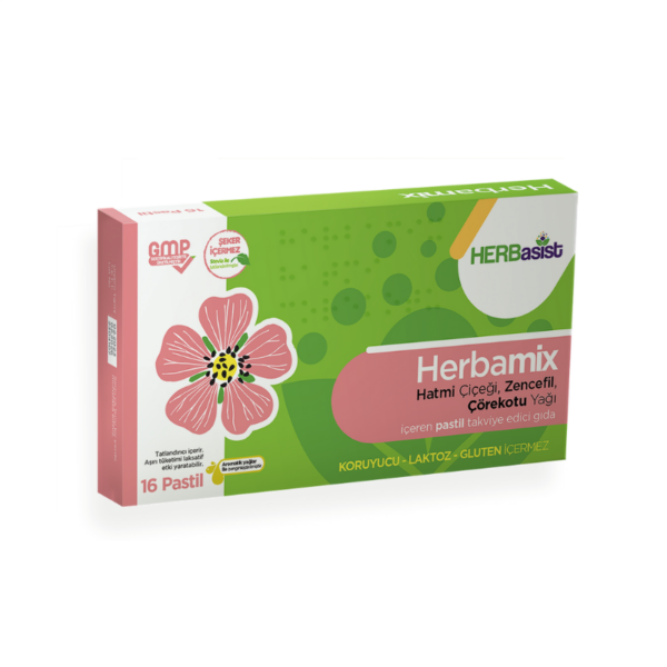 Introducing the Herbasist Herbamix Lozenge 16 Pieces, your all-natural solution for soothing sore throats and coughs.