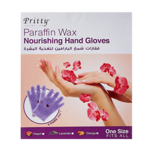 Introducing the Pritty Paraffin Wax Nourishing Hand Gloves 6 Pairs, the perfect solution for luxurious hand nourishment.