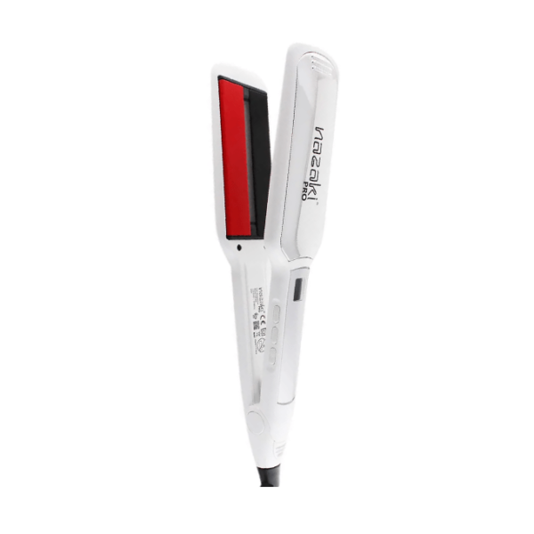 Introducing the NAZAKI Hair Straightener Pro Rm-60L, a high-quality tool for achieving sleek, straight hair with ease.