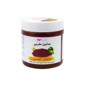 نقدم لكم صابون مغربي بالعكر الفاسي من كويت شوب 500 مل | Kuwait Shop، وهو صابون فاخر وأصيل غني بالعكر الفاسي التقليدي.