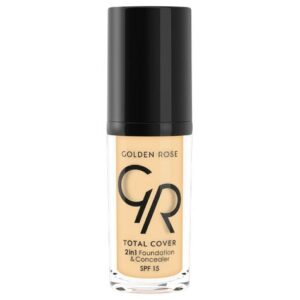 Golden Rose Total Cover 2in1 Foundation & Concealer 21