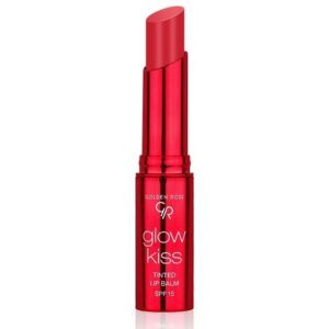 Golden Rose Glow Kiss Tinted Lip Balm Lipstick 02 Strawberry