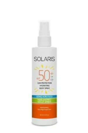 سولاريس - بخاخ مرطب للجسم للوقاية من الشمس بمعامل حماية SPF 50 - 200 مل | Solaris