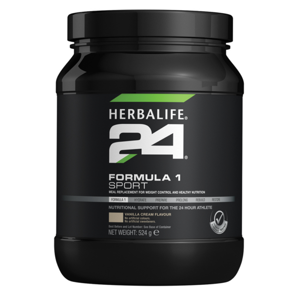 نقدم لكم هيربالايف فورمولا 1 سبورت مكمل غذائي للرياضيين بطعم فانيليا 524 جرام | Herbalife، وهي طريقة قوية وفعالة لتزويد جسمك بالطاقة لتحقيق أعلى مستوى من الأداء.