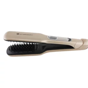 Introducing the ONETECK Steam Hair Straightener Brush, your ultimate styling tool for sleek and smooth hair. Say goodbye to frizz and hello to silky, straight locks with this innovative brush.