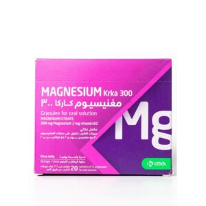 Introducing Holista Magnesium krka Granules For Oral Solution Magnesium Citrate 20 sachet pack 300 mg. Convenient and easy to take on the go