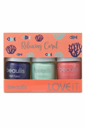 Beaulis 3-pack Nail Polish 80's Relax Coral Series