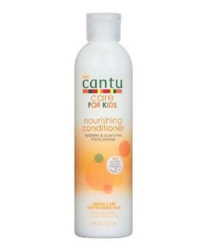 Introducing Cantu Care For Kids Nourishing Conditioner 237 ml, a specially formulated conditioner designed to nourish and strengthen children's hair.