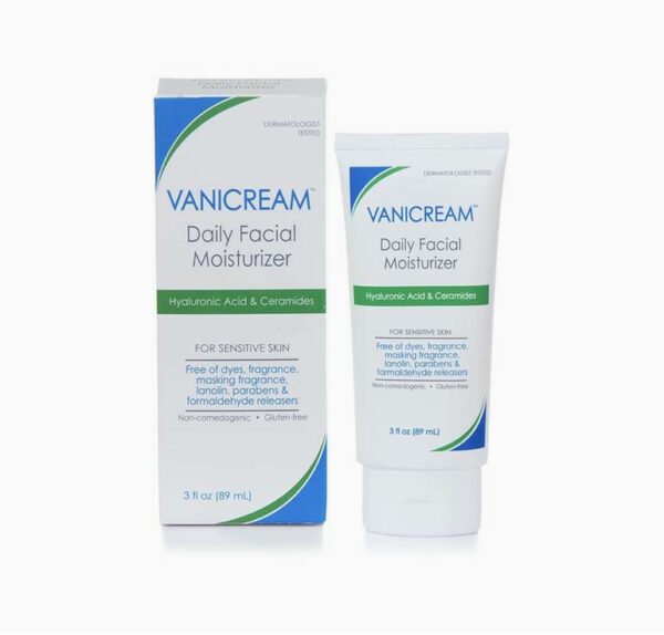 Introducing the Vanicream Daily Facial Moisturizer for Sensitive Skin 89 ml, a gentle and effective solution for keeping your skin hydrated and nourished.