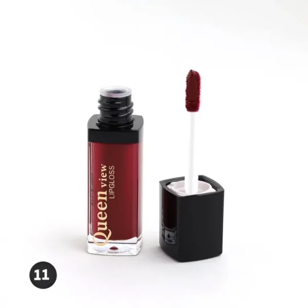 Introducing the Queen View Liquid Rouge Lipgloss - (11), the ultimate lip product for a stunning and long-lasting color.