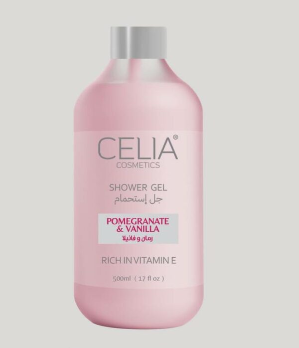 Introducing Celia Shower Gel With Pomegranate And Vanilla 500 ml, your refreshing and invigorating solution for a luxurious shower experience.