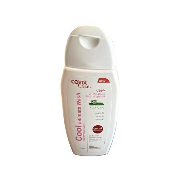 Introducing Covix Care Cool Intimate Wash with Aloe Vera 215 ml, the perfect solution for gentle and effective intimate hygiene. Formulated with soothing aloe vera extract, this wash is designed to provide daily comfort and freshness.