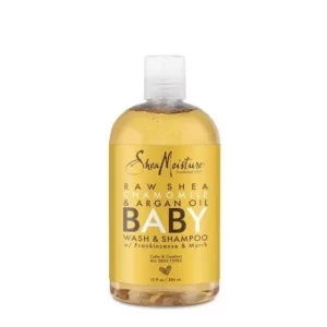 Shea Moisture Baby Wash And Shampoo With Argan Oil, Shea Oil And Chamomile - 384 ml