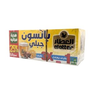 Introducing the Al-Attar Mountain Anise Drink 25 Sachets. This refreshing drink is perfect for those who enjoy the unique flavor of anise.