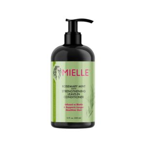 نقدم لكم ميلي بلسم روزماري والنعناع لتقوية الشعر 355 مل | Mielle Organics ، وهو بلسم مغذي ومنشط مصمم لتعزيز صحة وقوة الشعر.