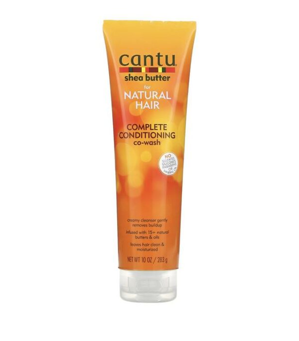 Introducing the Cantu Shea Butter Complete Conditioning Co-Wash 283 g, a nourishing solution for maintaining and hydrating natural hair.