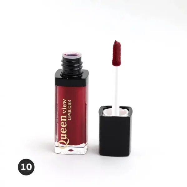 Introducing the Queen View Liquid Rouge Lipgloss - (10), your must-have duo for achieving bold and beautiful lips.