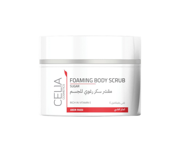 Introducing the Celia Foaming Body Scrub With Aker Fassi 400 g, size 400 grams from Celia - a luxurious and effective solution for cleansing your skin.