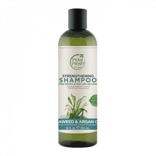 Petal Fresh Strengthening Shampoo, With Seaweed And Argan Oil, 355 ml