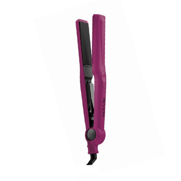 Introducing the Revlon Hair Straightening Iron in Purple, a powerful and reliable tool for achieving sleek and smooth hair.