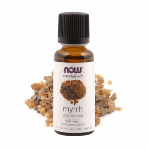 Introducing NOW Myrrh 20% Oil Blend 30 ml, the perfect essential oil for your daily self-care routine. This premium oil is sourced from high-quality myrrh resin, ensuring a potent and pure product for all your aromatherapy needs.