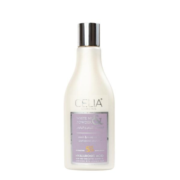 Musk And Powder Lotion That Moisturizes And Protects From The Sun With Spf 50 From Celia