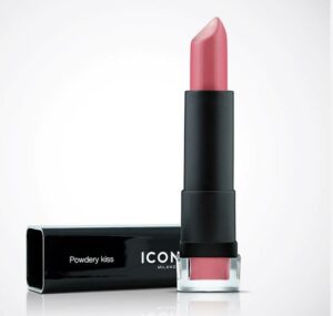 Introducing the Icona Milano Powdery Kiss Matte Lipstick, a must-have addition to your makeup collection. This lipstick offers a velvety matte finish that lasts all day, giving you a bold and beautiful pout.