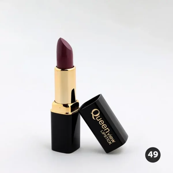 Introducing the Queen View Creamy Rouge Lipstick (49), the perfect addition to your makeup collection. This creamy lipstick in shade 49 offers a long-lasting, vibrant pop of color for any occasion.