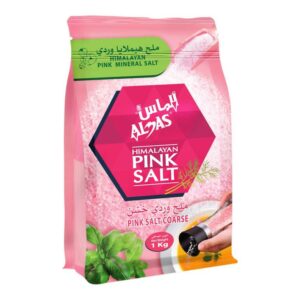 Introducing the Almas Himalayan Pink Salt Coarse 1 kg, the perfect addition to your kitchen essentials. This high-quality salt is carefully sourced and crafted to provide a rich and flavorful addition to your favorite dishes.